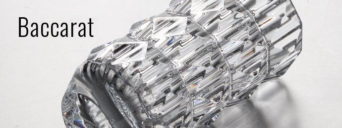 きらめく輝き 最高級クリスタルグラス、バカラ