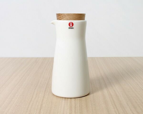 イッタラ（iittala） ティーマ/Teema ミルクピッチャー 200ml 蓋(ふた)付き ホワイト