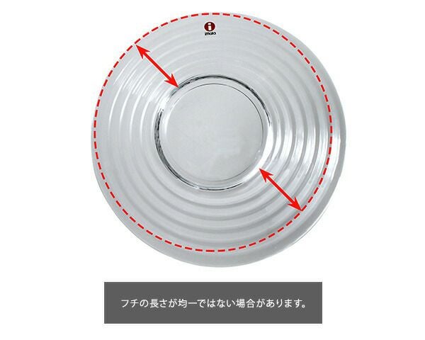 イッタラ（iittala） アイノアアルト/Aino Aalto プレート 17.5cm クリア