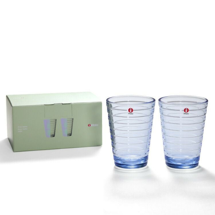 イッタラ（iittala） アイノアアルト/Aino Aalto ハイボール 330ml ペア アクア