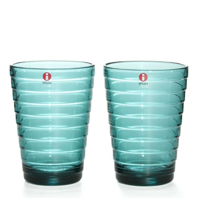 イッタラ（iittala） アイノアアルト/Aino Aalto ハイボール 330ml ペア シーブルー