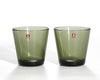 イッタラ（iittala） カルティオ/Kartio タンブラー 210ml ペア モスグリーン