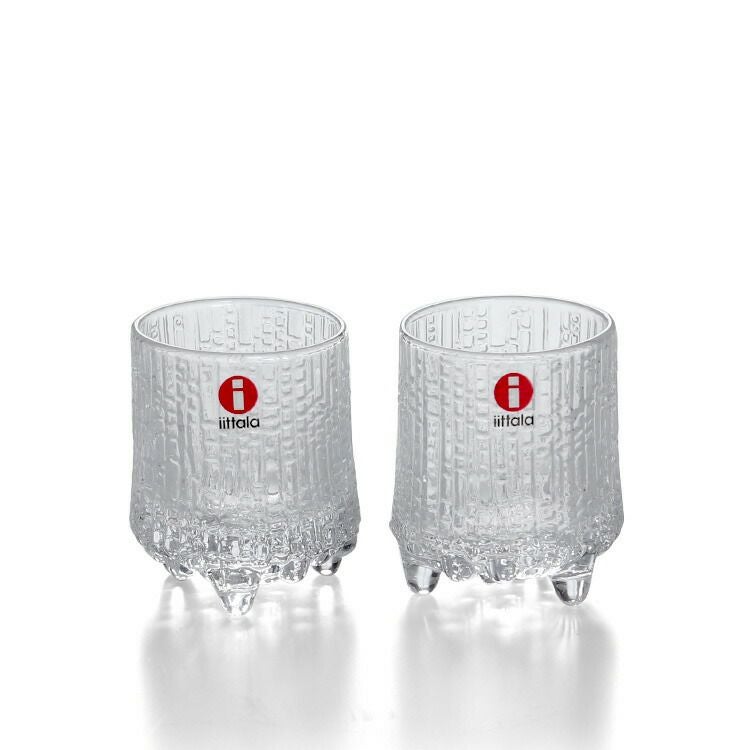 イッタラ（iittala） ウルティマ・ツーレ/Ultima Thule コーディアルグラス ペア クリア