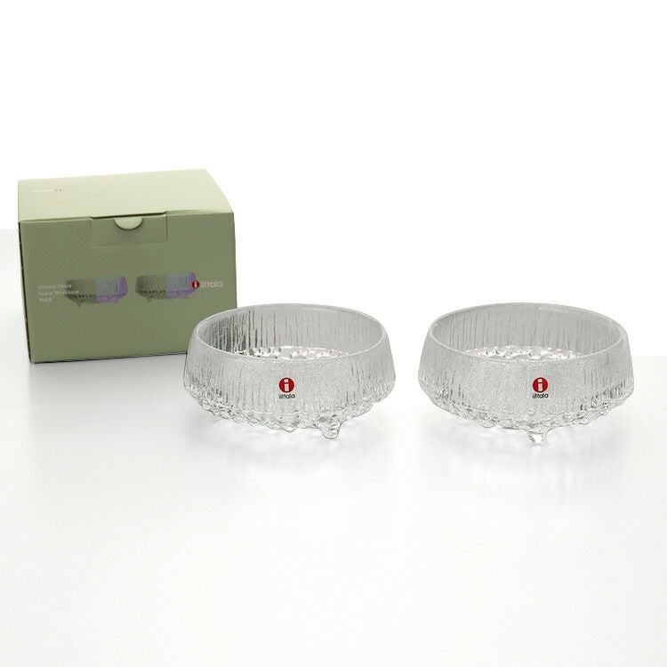 イッタラ（iittala） ウルティマ・ツーレ/Ultima Thule ボウル 11.5cm ペア クリア