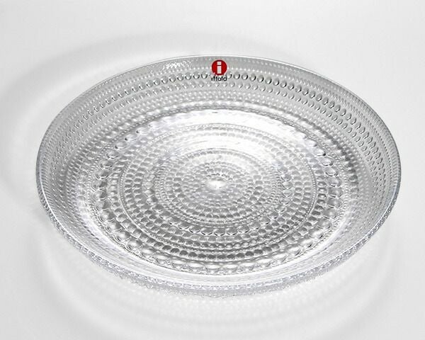 イッタラ（iittala） カステヘルミ/Kastehelmi プレート17cm クリア