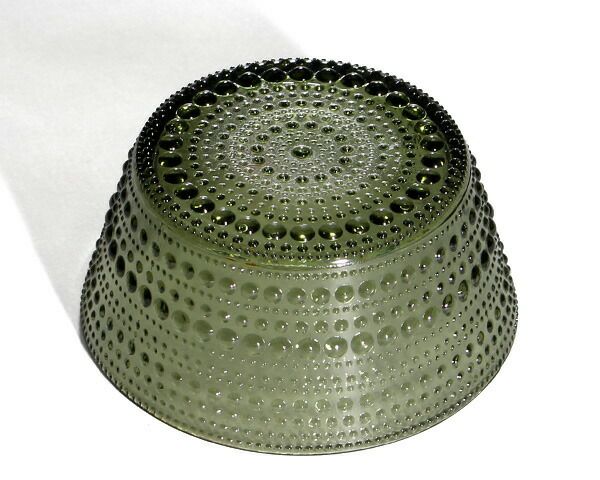 イッタラ（iittala） カステヘルミ/Kastehelmi ボウル 230ml モスグリーン