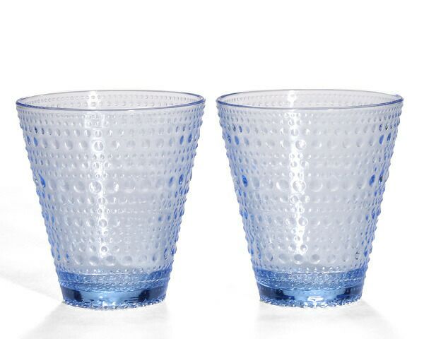 イッタラ（iittala） カステヘルミ/Kastehelmi タンブラー ペア 300ml アクア
