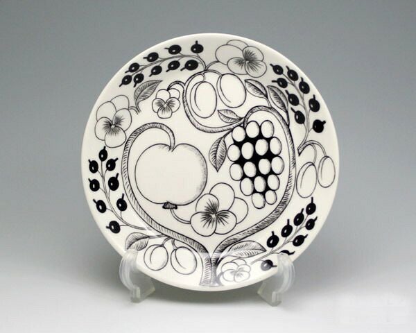 アラビア（ARABIA） パラティッシ/Paratiisi プレート 21cm ブラック