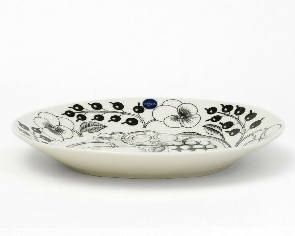 アラビア（ARABIA） パラティッシ/Paratiisi オーバルプレート 25cm ブラック