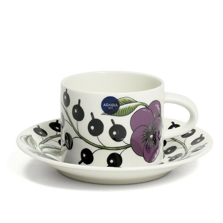 アラビア（ARABIA） パラティッシ/Paratiisi ティーカップ＆ソーサー 280ml パープル