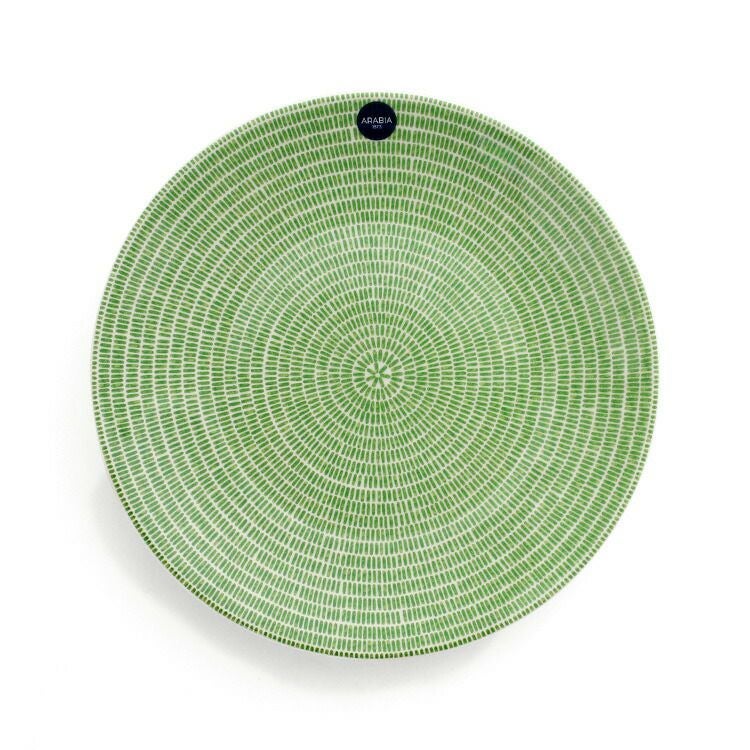 アラビア（ARABIA） アベック/24h Avec プレート 20cm 2枚セット グリーン