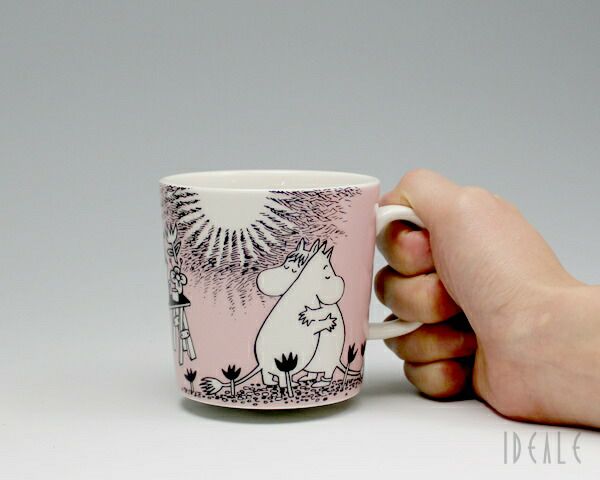 アラビア（ARABIA） ムーミン/Moomin マグカップ 300ml ピンクラブ
