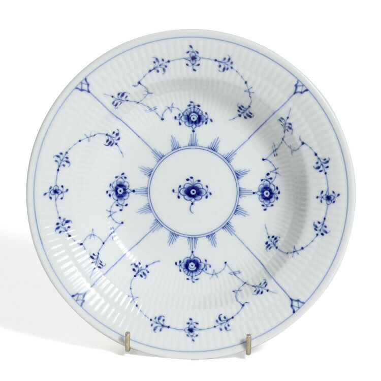 ロイヤルコペンハーゲン（Royal Copenhagen） ブルーフルーテッド プレイン/Blue Fluted Plain スーププレート 20cm