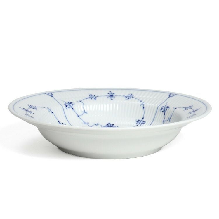 ロイヤルコペンハーゲン（Royal Copenhagen） ブルーフルーテッド プレイン/Blue Fluted Plain スーププレート 20cm