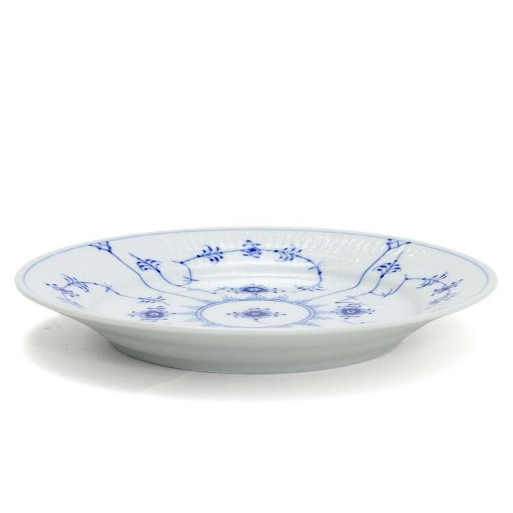 ロイヤルコペンハーゲン（Royal Copenhagen） ブルーフルーテッド プレイン/Blue Fluted Plain プレート 19cm フラット