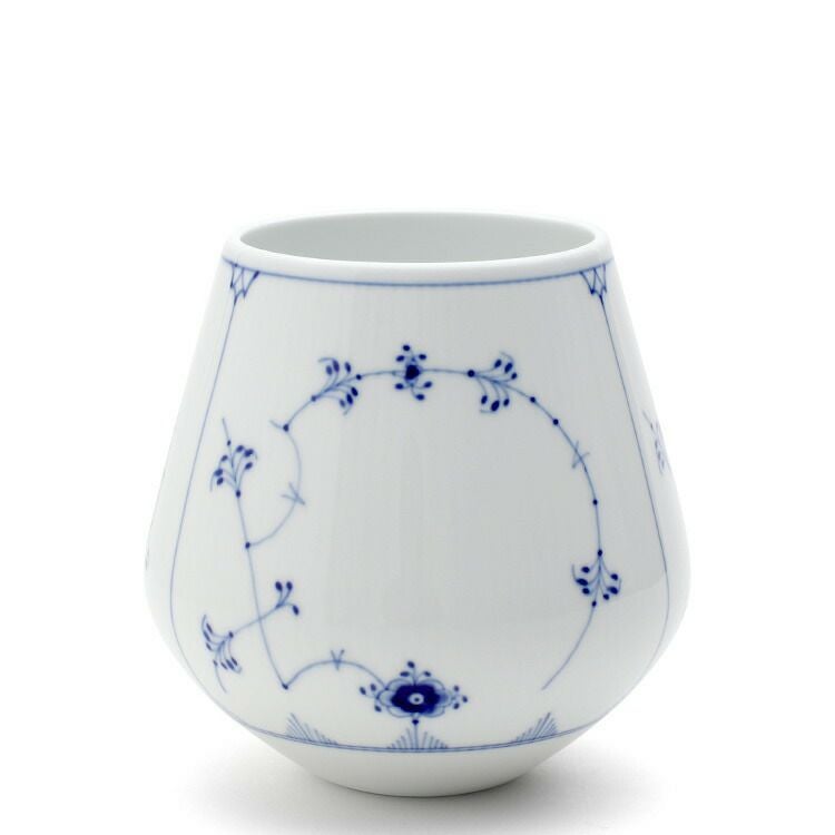 ロイヤルコペンハーゲン（Royal Copenhagen） ブルーフルーテッド プレイン/Blue Fluted Plain ベース 15cm ミディアム Mサイズ