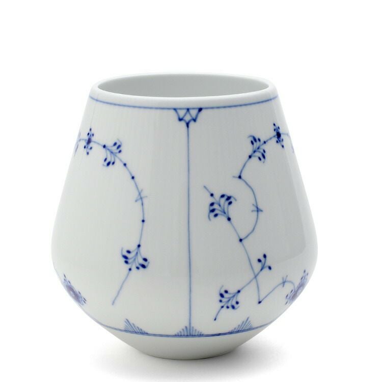 ロイヤルコペンハーゲン（Royal Copenhagen） ブルーフルーテッド プレイン/Blue Fluted Plain ベース 15cm ミディアム Mサイズ