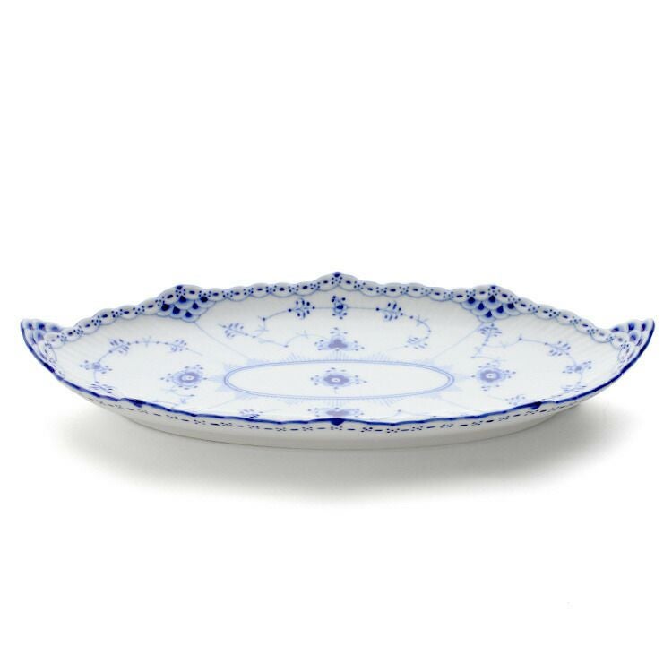 ロイヤルコペンハーゲン（Royal Copenhagen） ブルーフルーテッド ハーフレース/Blue Fluted Half Lace プレート 24.5cm