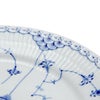 ロイヤルコペンハーゲン（Royal Copenhagen） ブルーフルーテッド ハーフレース/Blue Fluted Half Lace 102 625 プレート25cm フラット