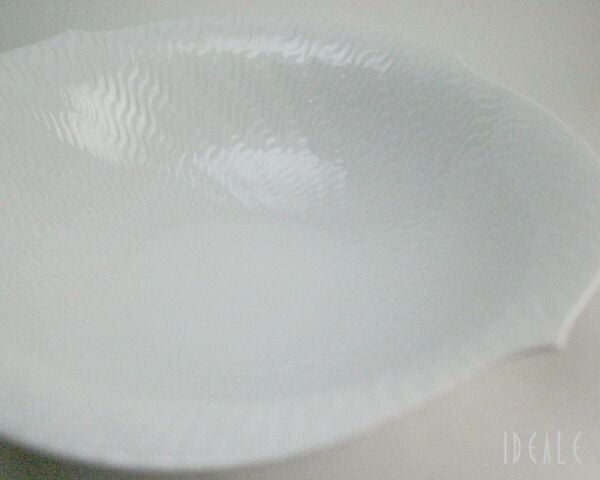 マイセン（Meissen） 波の戯れ/Wellenspiel weiss ラウンドボウル 21.5cm