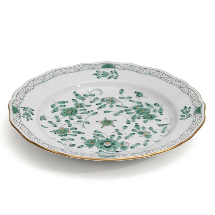 マイセン（Meissen） インドの華/INDISCH GREEN プレート 21cm グリーン