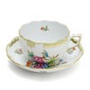 ヘレンド（Herend） ヴィクトリアブーケ/VBO ティーカップ&ソーサー