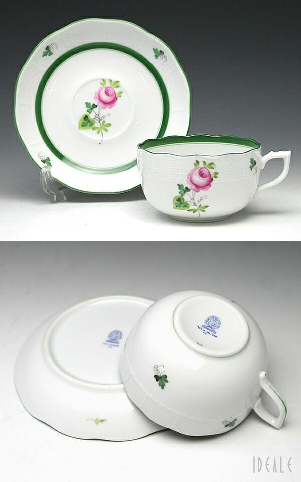 ヘレンド（Herend） ウィーンのバラ/VRH ティーカップ&ソーサー