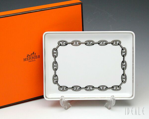 エルメス（HERMES） シェーヌダンクル プラチナ/Chaine d'ancre