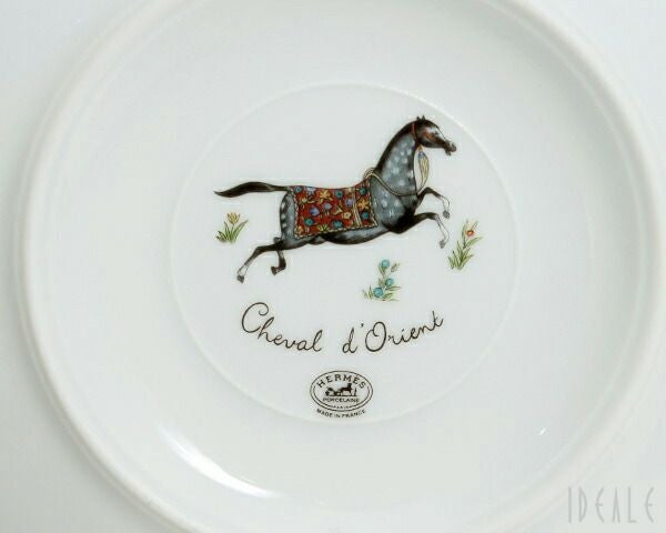 エルメス（HERMES） シュバルドリアン/Cheval d'Orient ティーカップ&ソーサー ペア No.5