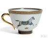 エルメス（HERMES） シュバルドリアン/Cheval d'Orient ティーカップ&ソーサー ペア No.6
