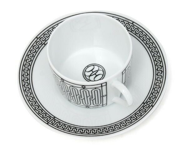 エルメス（HERMES） アッシュデコ/H Deco ティーカップ&ソーサー ペア