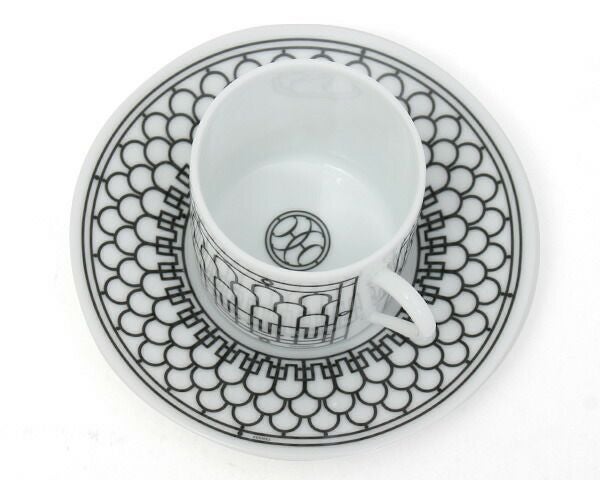 エルメス（HERMES） アッシュデコ/H Deco コーヒーカップ&ソーサー ペア