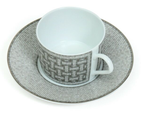 エルメス（HERMES） モザイク/Mosaique au 24 ティーカップ&ソーサー ペア