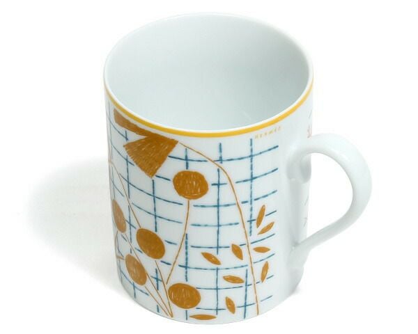 エルメス（HERMES） ウォークインザガーデン/A walk in the garden マグカップ 300ml オレンジ