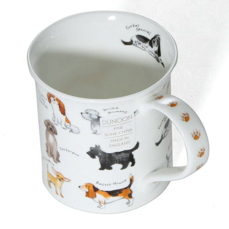 ダヌーン（Dunoon） BUTE マグカップ お気に入りの犬はど～れ？