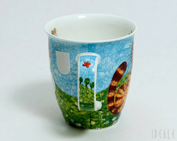 ダヌーン（Dunoon） NEVIS マグカップ マグカップ おすまし三毛猫