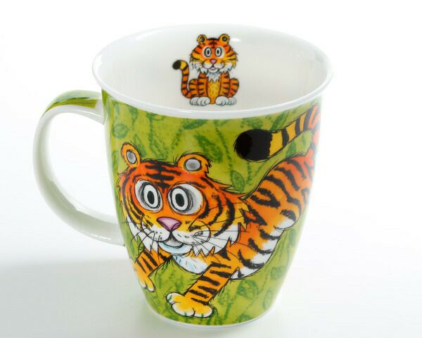 ダヌーン（Dunoon） NEVIS マグカップ 大迫力のトラ