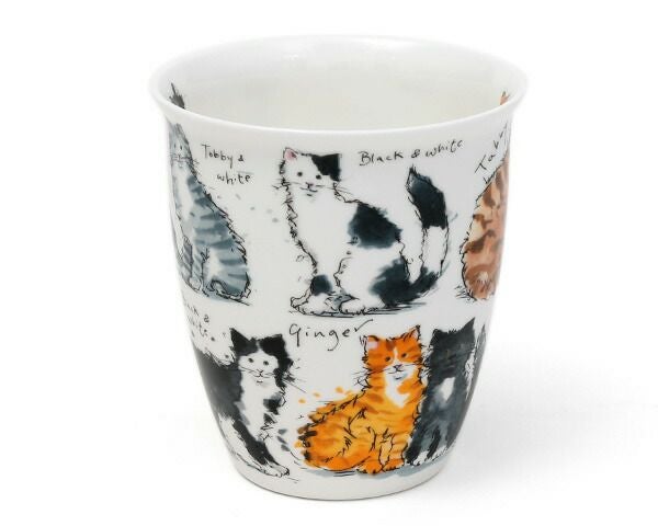 ダヌーン（Dunoon） NEVIS マグカップ ふわふわニャンコ