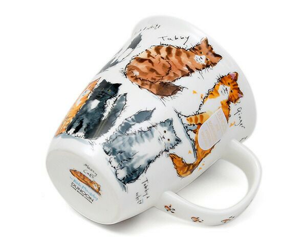 ダヌーン（Dunoon） NEVIS マグカップ ふわふわニャンコ