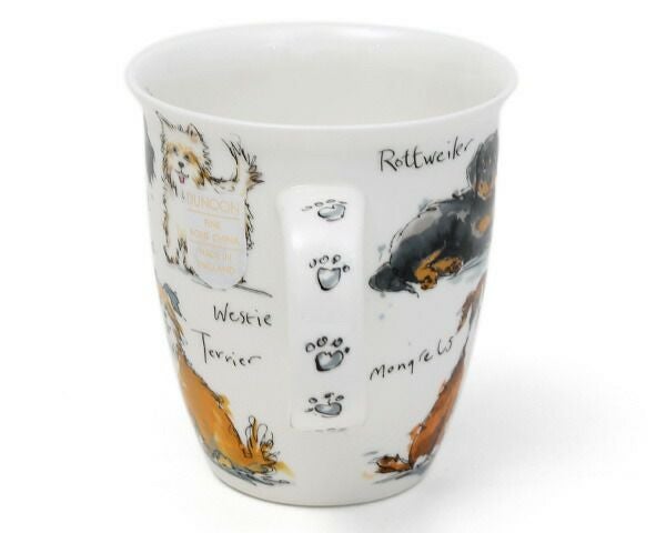 ダヌーン（Dunoon） NEVIS マグカップ ふわふわワンコ