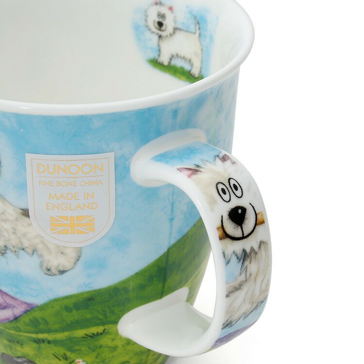 ダヌーン（Dunoon） NEVIS マグカップ HIGHLAND ANIMALS WESTIE