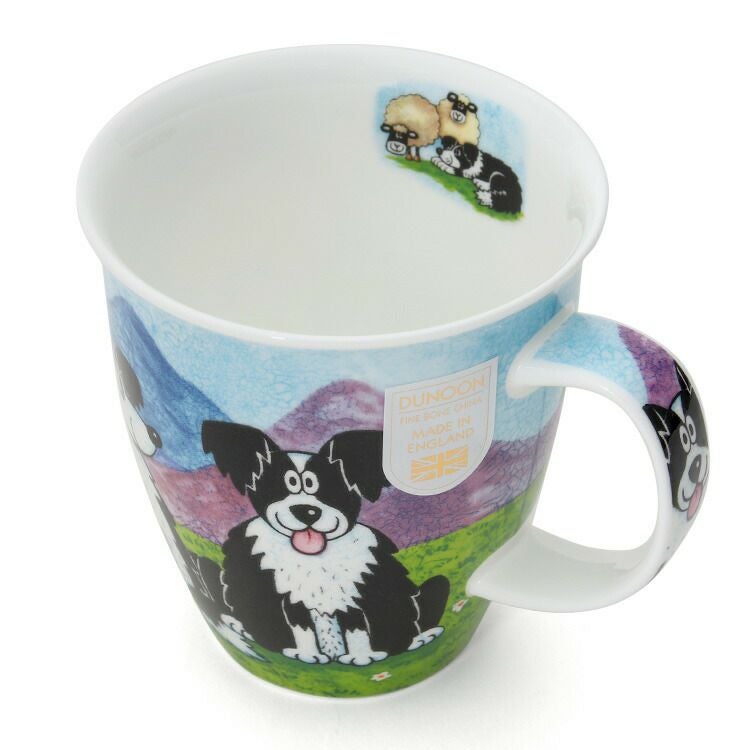 ダヌーン（Dunoon） NEVIS マグカップ HIGHLAND ANIMALS COLLIE