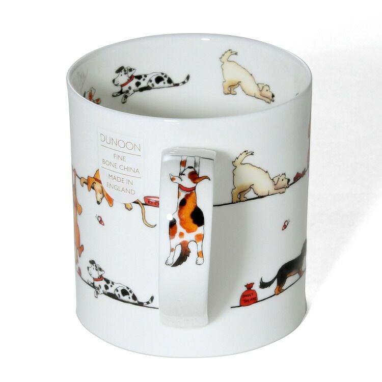 ダヌーン（Dunoon） ORKNEY マグカップ 電線で待ち合わせだワン！