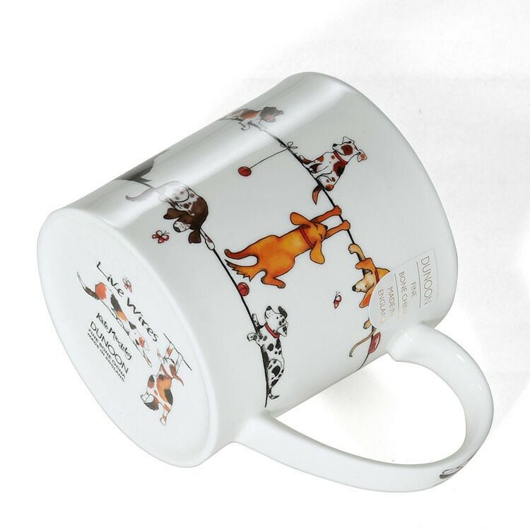 ダヌーン（Dunoon） ORKNEY マグカップ 電線で待ち合わせだワン！