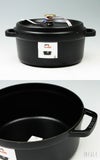 ストウブ（staub） ココット ラウンド 24cm マットブラック
