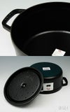 ストウブ（staub） ココット ラウンド 24cm マットブラック