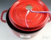 ストウブ（staub） ココット ラウンド 24cm チェリーレッド