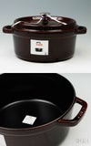 ストウブ（staub） ココット ラウンド 24cm グレナディンレッド