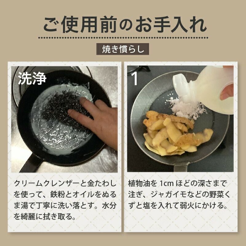 ターク（TURK） クラシック フライパン 22cm