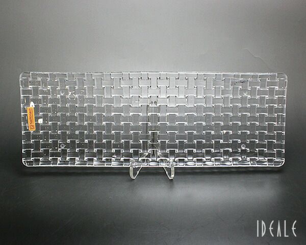 ナハトマン（Nachtmann） ボサノバ/Bossa nova レクタングラープレート 42x15cm